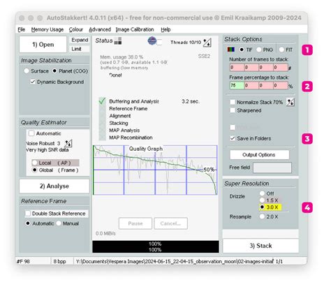 Image result for Stack Fits Files with Autostakkert