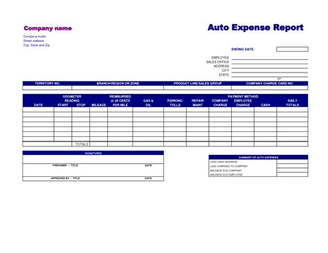 Image result for Monthly Expense Report Example