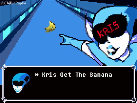 KRIS GET THE BANANA : r/Deltarune