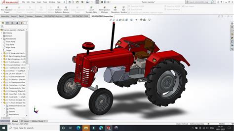Image result for Solidworks Tutorial Tractor 24