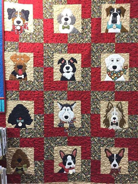 Image result for Dog Quilt Patterns Free