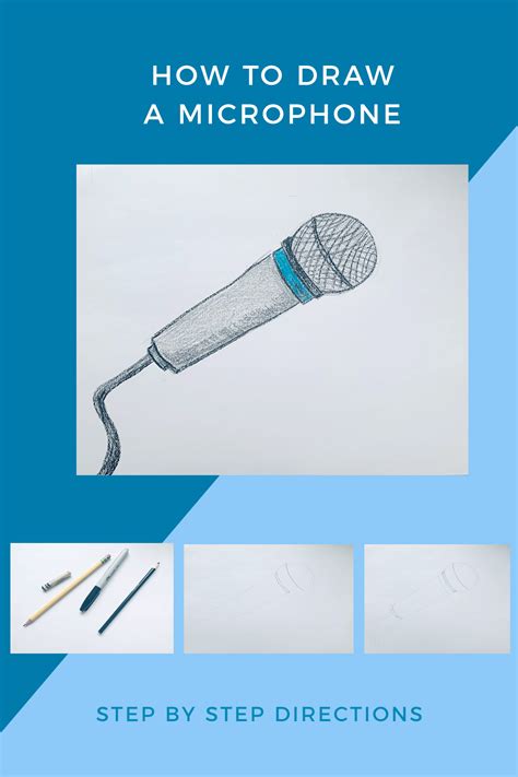 How To Draw A Microphone Easy at Billy Gamboa blog