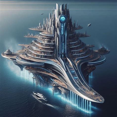 Найкращий дизайн футуристичного міста на воді - CrifAvto | Space ship ...