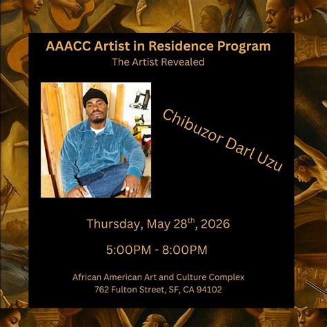 The Artist Revealed: Chibuzor Darl Uzu [AAACC Artist in Residence ...