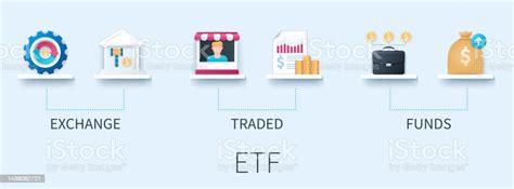 ETF News Live - ETF Report Vector Art Vector Art