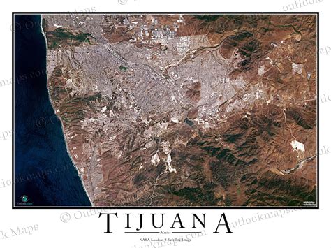 Tijuana Mexico Map
