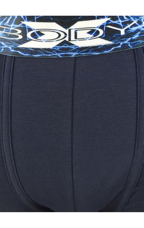 Buy BodyX Elaganza Solid Trunks Pack of 5 -BX34T-D-Assorted Online | BodyX