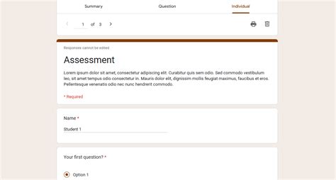 Image result for How to Get Answers On Google Form Using Inspect