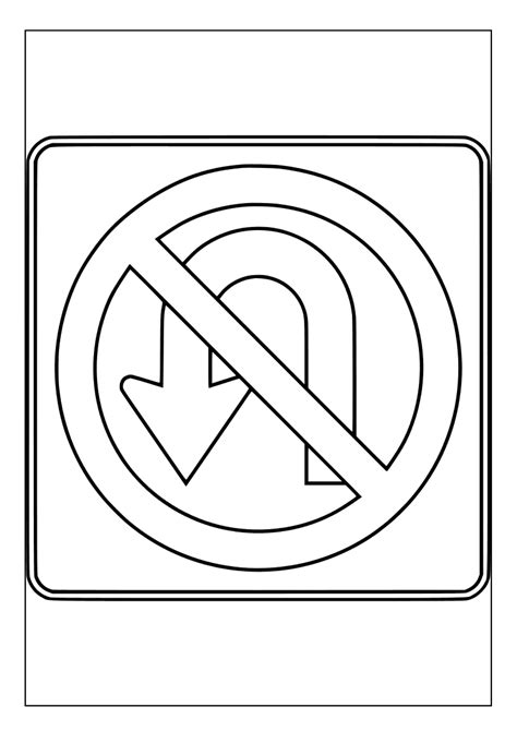 Image result for Traffic Signs Coloring Pages