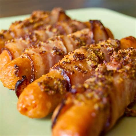 Bacon Wrapped Sausages | Paleo Leap