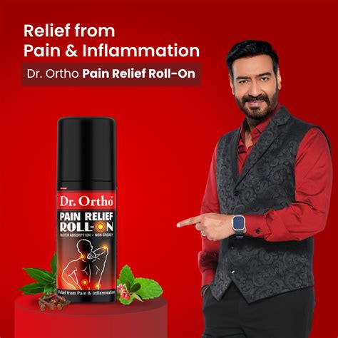 Pain Relief Roll On – Quick Relief for Aches and Pains – Dr. Ortho