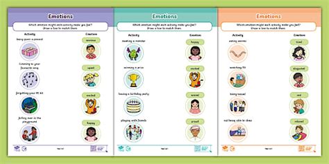 Emotions and Feelings Worksheets | Primary Resource | Twinkl