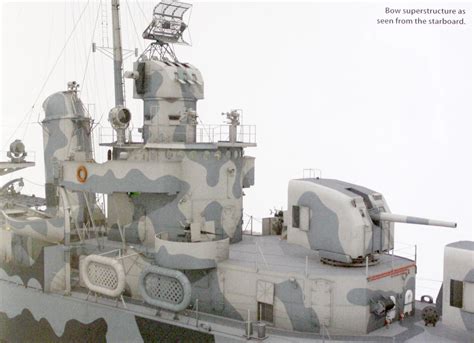 American Destroyer USS Fletcher 1942. Super Drawings in 3D | IPMS/USA ...