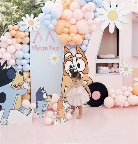 Bluey Birthday Party Decorations Big W Bluey And Bingo