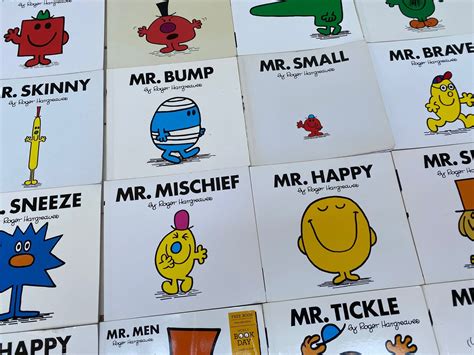 Mr men 1970s rare collection of 39 roger hargreaves books original ...