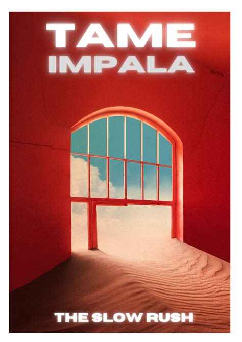 tame impala-the slow rush poster | Music poster design, Movie poster ...