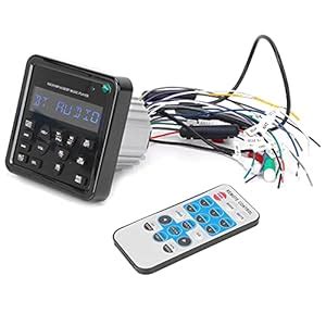 Boat Radio System, USB Two Sets of Outputs Receiver Am/Fm Radio with ...