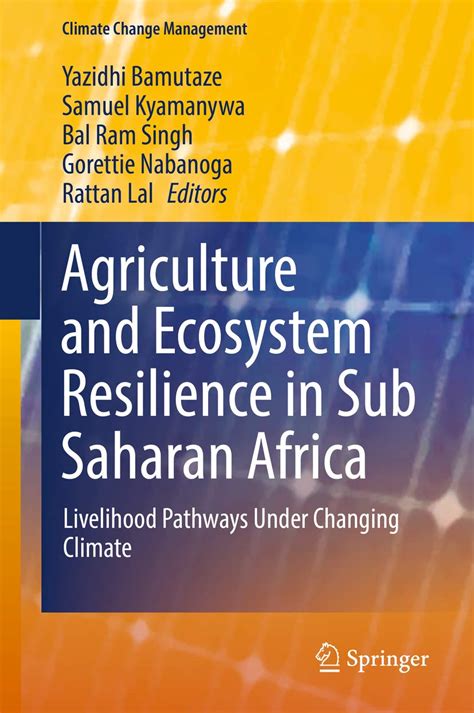 Buy Agriculture and Ecosystem Resilience in Sub Saharan Africa ...