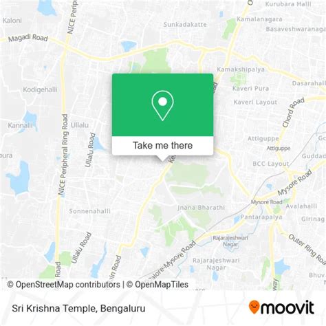 How to Get to Sri Krishna Temple in Bengaluru by Bus or Metro?