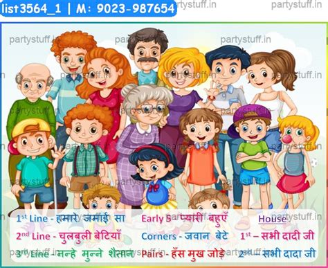 Family Names kukuba in My Family theme - Designs - PartyStuff