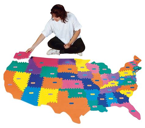 United States Puzzle For Kids USA Map Puzzle 50 States, 49% OFF