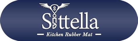 Buy SITTELLA Rubber 2 Kitchen Mats Set, Anti-Skid Kitchen Mats 3.5mm ...