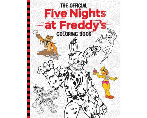Official Five Nights at Freddy's Coloring Book - by India | Ubuy