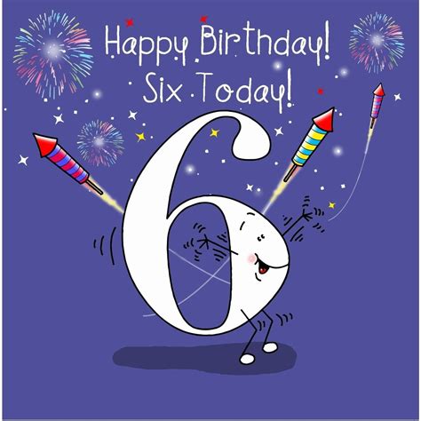 6th Birthday Wishes