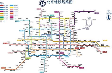 北京地铁线路图-北京地铁线路图