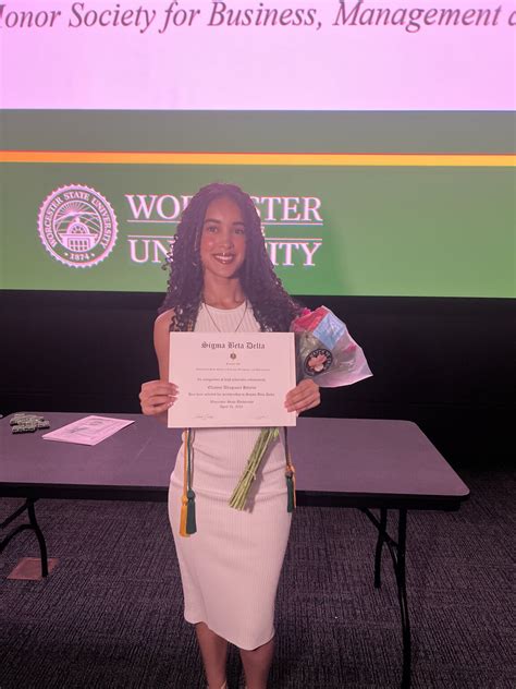 Excited to share that I’ve been inducted into the Sigma Beta Delta International Honor Society ...