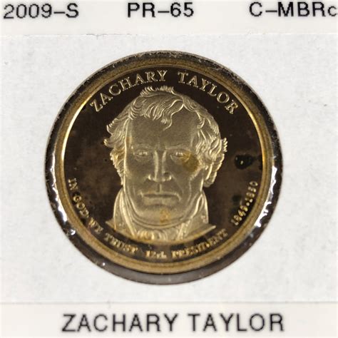 2009-S Zachary Taylor Proof Presidential Commemorative Dollar*Deep ...