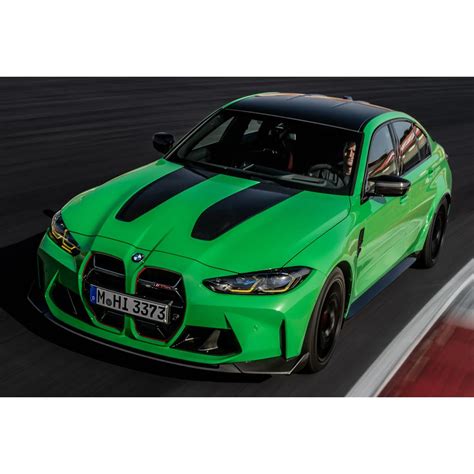 2024 BMW M3 CS Leaks in All Its ‘Green Goblin’ Competition Sport Glory - autoevolution