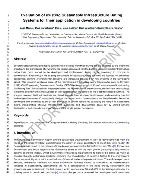 Fillable Online Evaluation of existing Sustainable Infrastructure ...