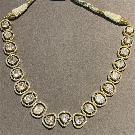 Polki Diamond Necklace – Kantika Jewels