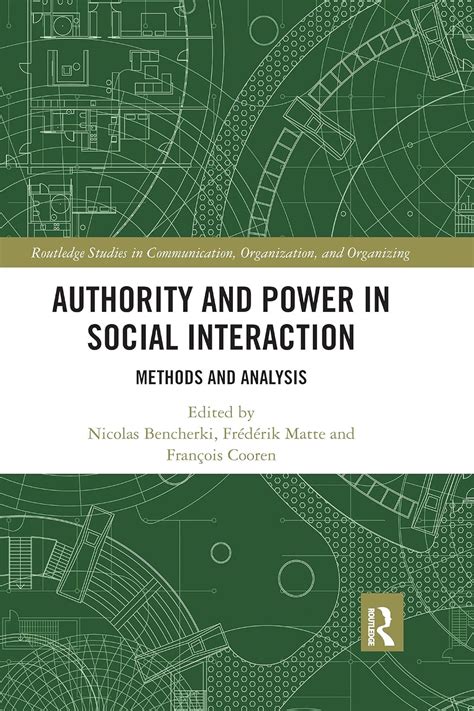 Buy Authority and Power in Social Interaction: Methods and Analysis ...