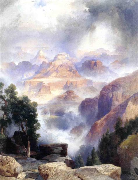 Thomas Moran Oil Paintings & Art Reproductions For Sale