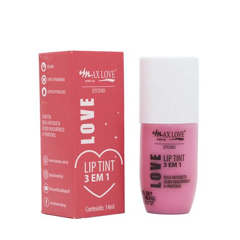 Lip Tint 3 em 1 Cor 507 Max Love 14ml Max Love