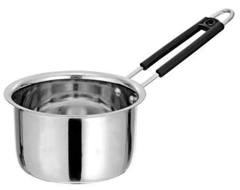 Buy Bartan Star Stainless Steel Flat Base Saucepan (1500ml) Online at ...