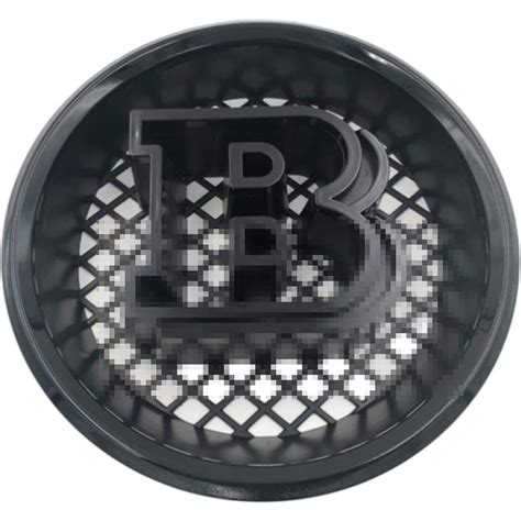 Buy Car Front Grille 3D ABS Emblem, Front Grille B Logo Sticker for ...