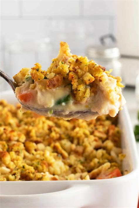 Chicken Spinach Stuffing Casserole at Catherine Fletcher blog