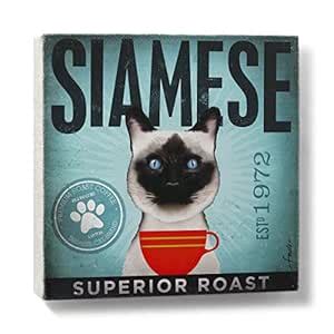 Buy DEMDACO Siamese Cat Wall Art Online at Low Prices in India - Amazon.in