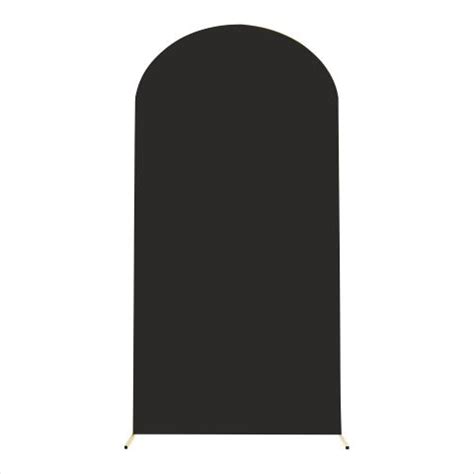 Black Color Arch Backdrop – Perfect for Parties & Photos – Backdrop Layers