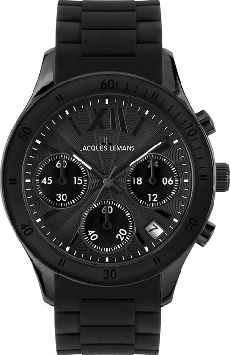 Jacques Lemans Men's 1-1586O Rome Sports Sport Analog Chronograph with ...