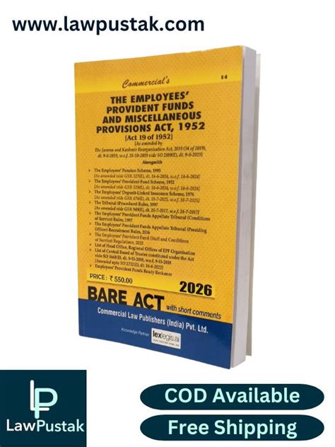 The Employees' Provident Funds and Miscellaneous Provisions Act, 1952 ...