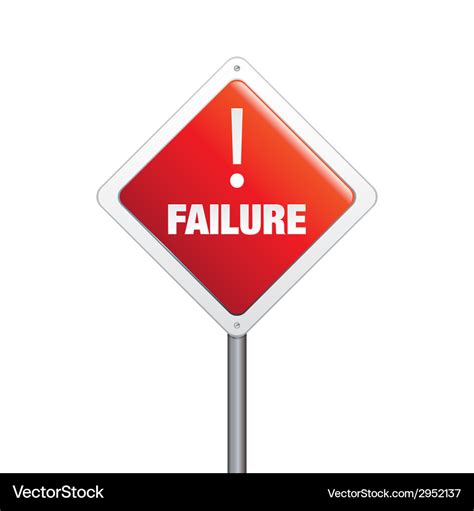 Image result for Failure Sign