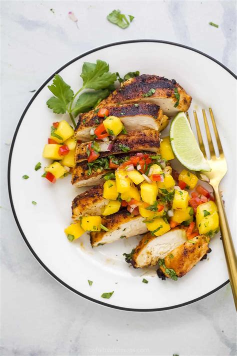 Grilled Chicken With Mango Salsa - storytellingco