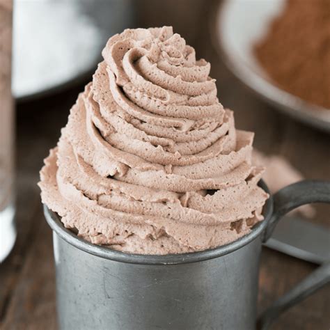 Chocolate Whipped Cream - The First Year