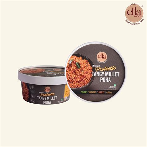 Ella Foods | Low Sodium, Probiotic Millet Ready to Eat Poha