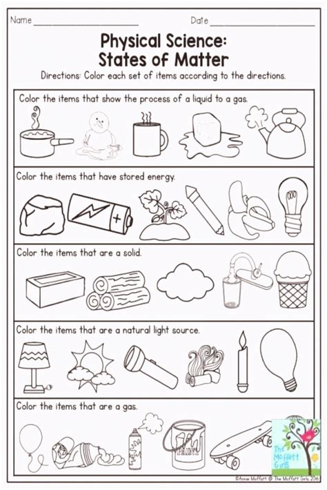 Image result for Printable Science Worksheets Grade 2