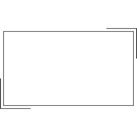 Rectangle line vintage frames border 24553992 PNG